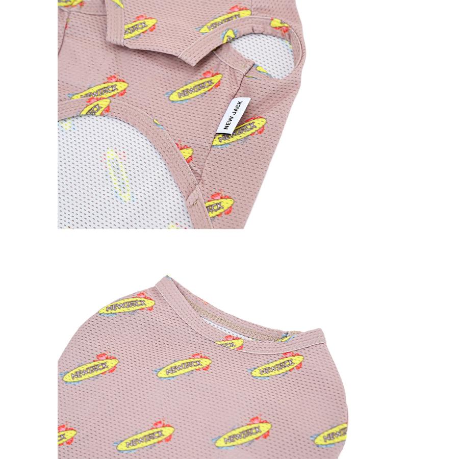 NEW JACK ニュージャック アロハロゴメッシュタンク S M L XL XXL｜犬