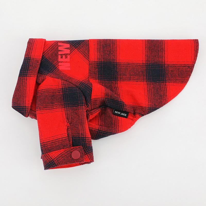 NEW JACK ニュージャック チェックシャツ S M L XL XXL｜犬服 シャツ