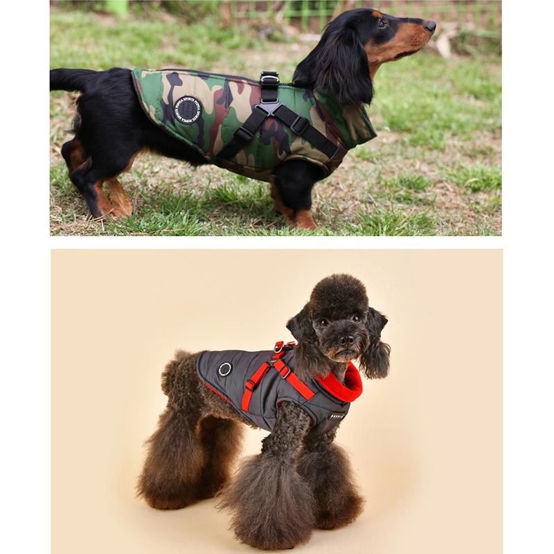 LEDライトプレゼント PUPPIA パピア マウンテニア2 S,M,L 犬服 冬