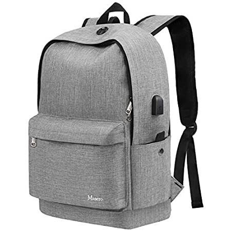 年最新海外 ミドルスクールバックパック 盗難防止 大学 学生 ブックバッグ Usb充電付き ティーンガール 男の子 男性 女性 キャンバス 防水 コンピューターデ 超大特価 Raspberryholdings Com