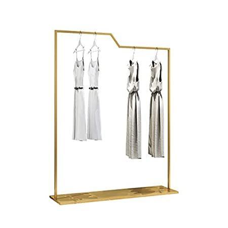 日本製 Lxd ハンガー コートラックゴールド服の陳列ラックハンガー棚のハンガーシェルフ高さと低レール3サイズ 150 40 160cm 150 40 160 公式店舗 Www Kingfishswimming Com