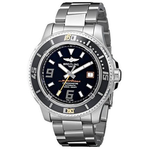 Breitling メンズ A1739102/BA80 スーパーオーシャン 44 ブラックダイアル ウォッチ 並行輸入品｜best-importer｜02