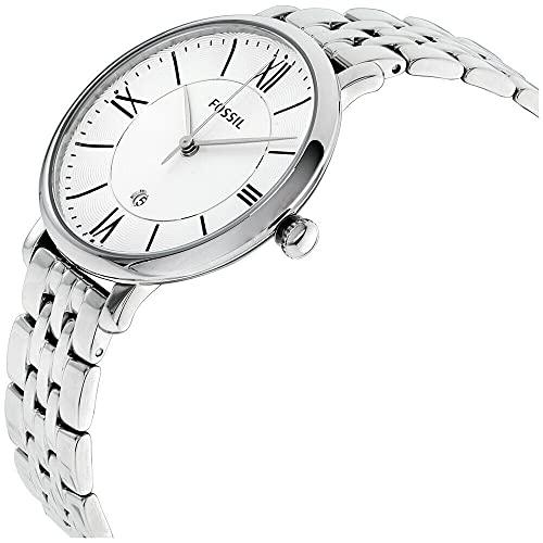 Fossil Women's Jacqueline クォーツ ステンレススチール シンプル腕時計 シルバー (モデル: ES3433) 並行輸入品｜best-importer｜04