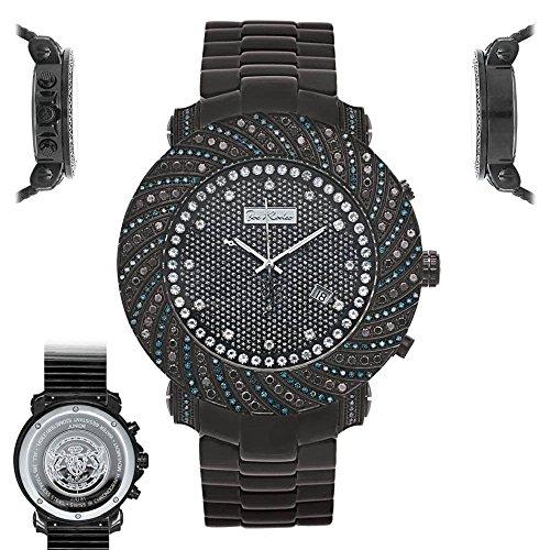 ジョーロデオ ダイヤモンド メンズ腕時計 ジュニア ブラック 4.25カラット 並行輸入品｜best-importer｜02