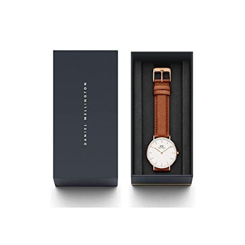 Daniel Wellington Classic Durham 40mm メンズ腕時計 DW Classic Leather Rose Gold Men's Watch 並行輸入品｜best-importer｜06