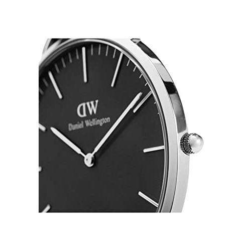 Daniel Wellington クラシック セント モーズ シルバーウォッチ 36mm レザー メンズ・ウィメンズ用 並行輸入品｜best-importer｜04