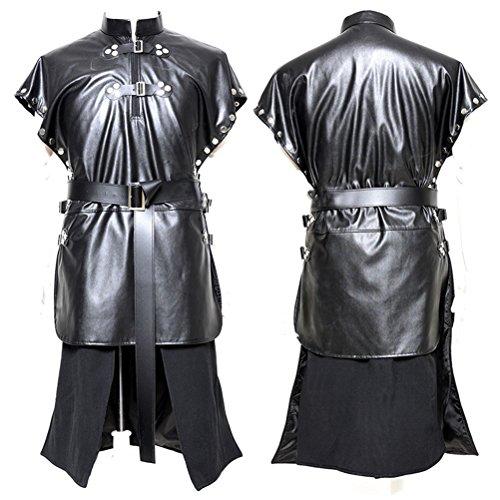 COSKING Men's John Snow Costume Deluxe Adult Halloween Knights Watch North King Cosplay Outfit (Small) 並行輸入品｜best-importer｜04