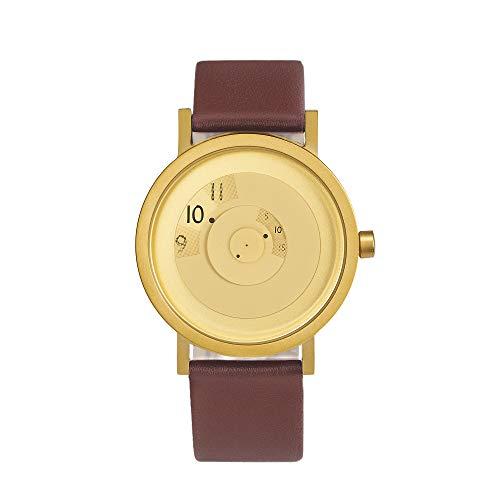 Projects Watches Mens Analog 40mm Wrist Watch Reveal Brass Watch