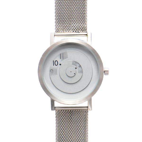 Projects Watches Mens Analog 40mm Wrist Watch Reveal Steel Mesh Watch