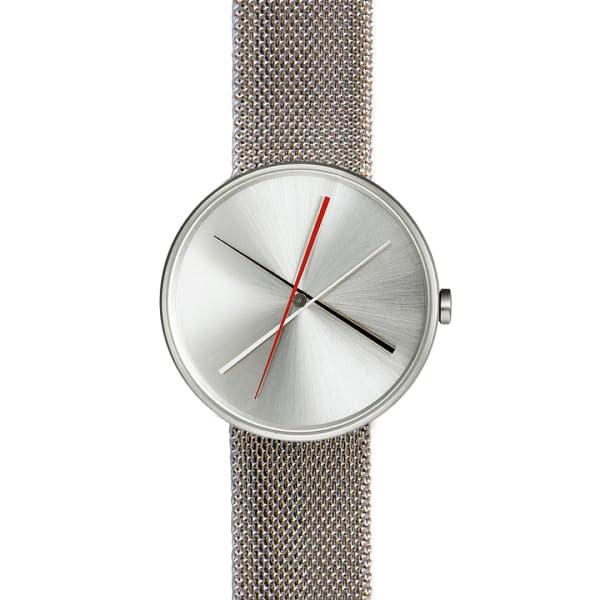 Projects Watches Mens Analog 40mm Wrist Watch Crossover Steel Mesh