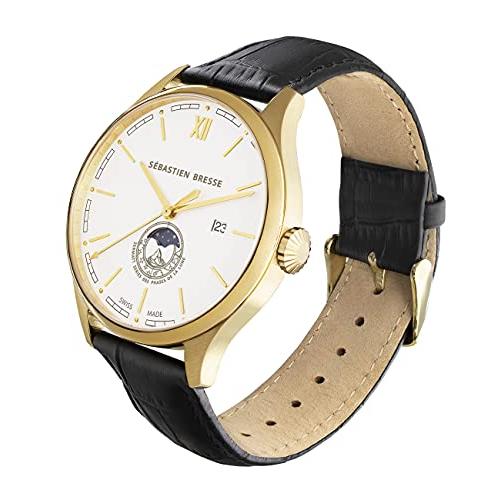 S〓bastien Bresse Men's Swiss Quartz Watch (Ref. 69312) 並行輸入品｜best-importer｜02