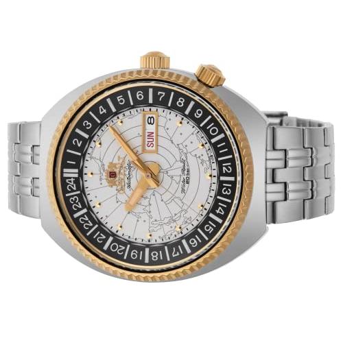 Orient メンズ ジャパニーズオートマチック/ハンドワインディング 腕時計 ワールドマップリバイバル 並行輸入品｜best-importer｜02