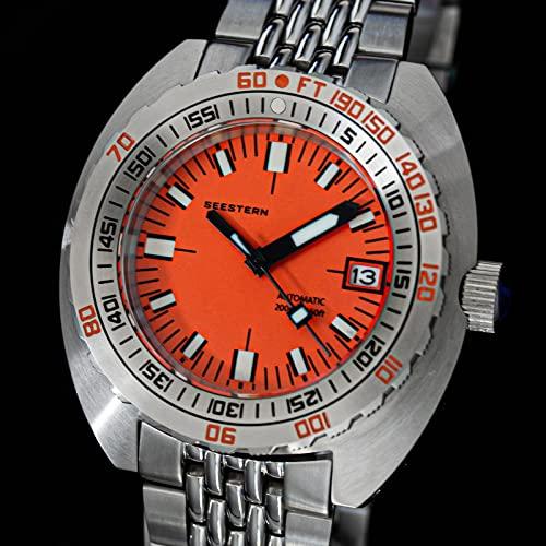 V2 42MM SUB 300T LUME Date 20ATM Bezel 200m Diver's Mens Sport Watch Sugess DOX01 並行輸入品｜best-importer｜04