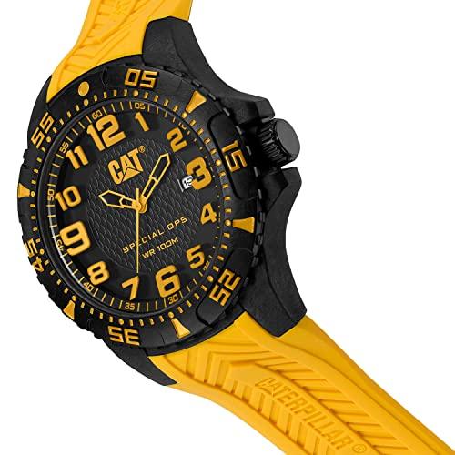 caterpillar CAT Special OPS 2 Yellow Men Watch, 45.5 mm case (K3.121.27.117) 並行輸入品｜best-importer｜02