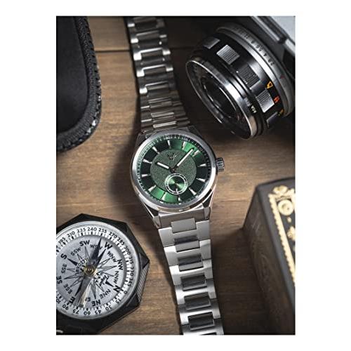 Paramo Men's Swiss Quartz Watch. American Design. Sapphire. 200m WR. Green Dial. 並行輸入品｜best-importer｜03