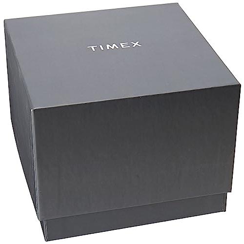 Timex Men's Q GMT 38mm ウォッチ - ブラックダイアルブルーアクセント 並行輸入品｜best-importer｜03