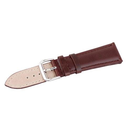 RECHERE スムースマットレザー 腕時計ベルト ブラウン 26mm 交換バンドの画像