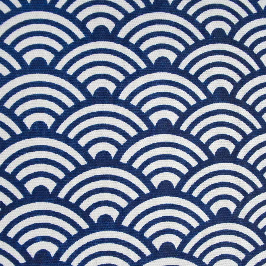 DII Polyester Cube Waves Nautical Blue Square_1