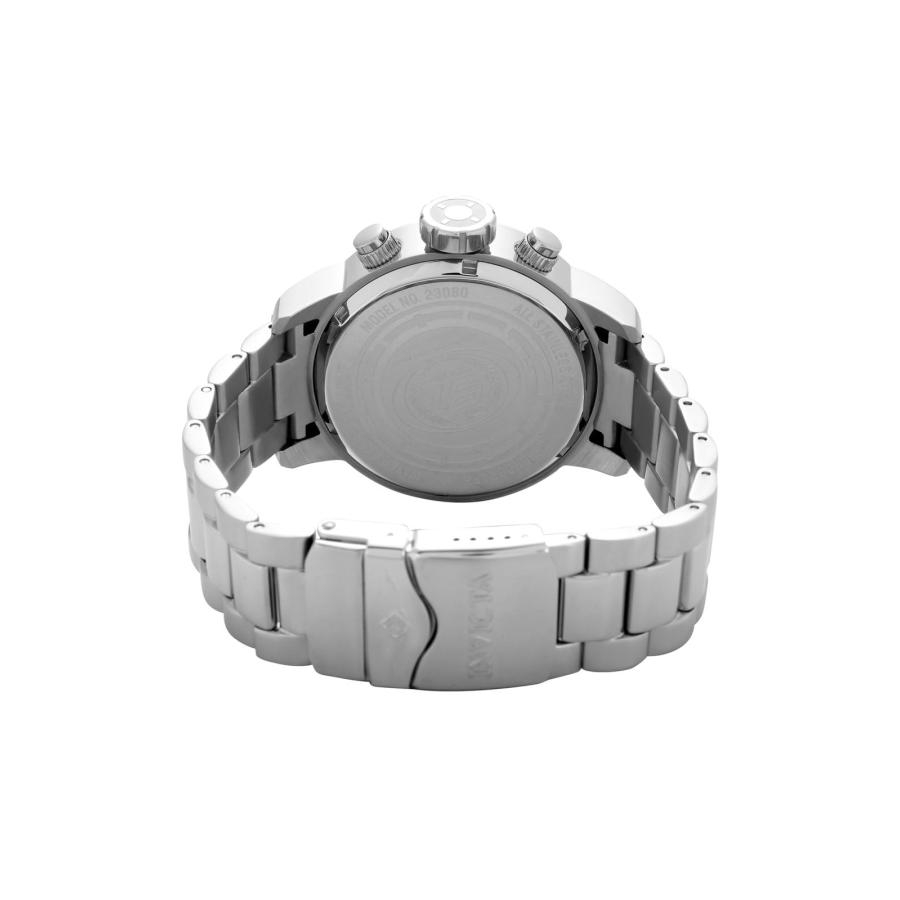 Invicta 23080 S1ラリー メンズ 48mm ステンレス ブルーダイヤル 日本製クォーツ VD53キャリバー ステンレスブレスレット 腕時計の画像
