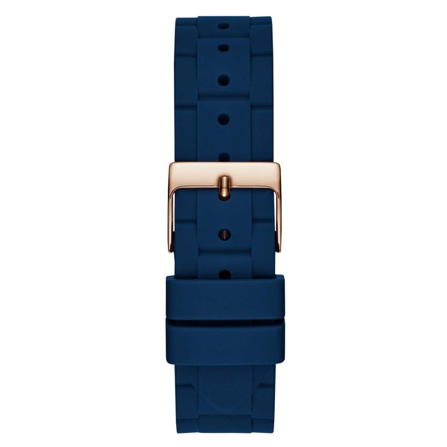 Guess 38mm スポーツウォッチ NS ブルー/ローズゴールド調。の画像