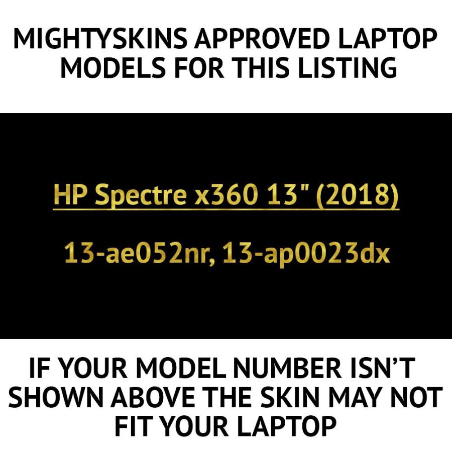 MightySkins HP Spectre x360 13インチ (2018)用ビニールスキン「Sagittarius」保護デカールラップ 着脱簡単の画像