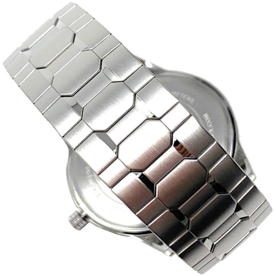 Timex Tribute メンズ NHLシテーション 42mm 腕時計 ニューヨーク・レンジャーズ ステンレス蛇腹バンド チームロゴ デイト表示付きの画像