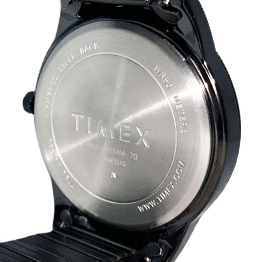 Timex Tribute Collegiate Acclaim 42mm アリゾナ・ワイルドキャッツ ブラックステンレス伸縮バンド Indiglo 50m防水の画像