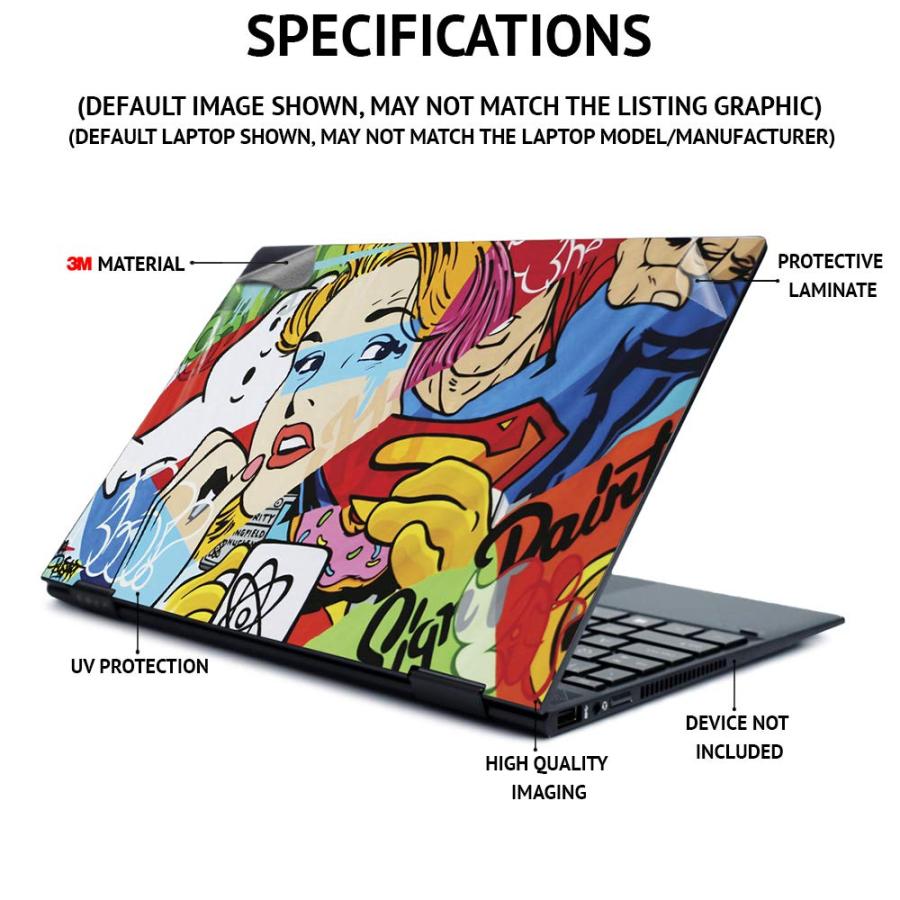 MightySkins Skin for Microsoft Surface Laptop 3 13.5" (2019) - Fox Kawaii | Protective， Durable， and Unique Vinyl Decal wrap Cover | Easy to Apply， Re_2