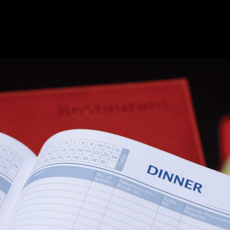 Castelli Arizona Restaurant Booking Diary/Planner - Dark Blue/Navyの画像