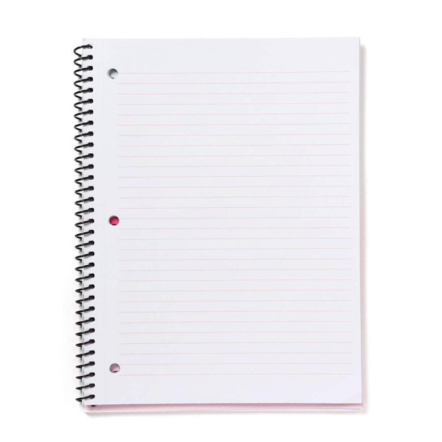 Gartner Studios Goals スパイラルノート ピンク ブルー 8 x 10.5インチ 80ページ 1カウント_1