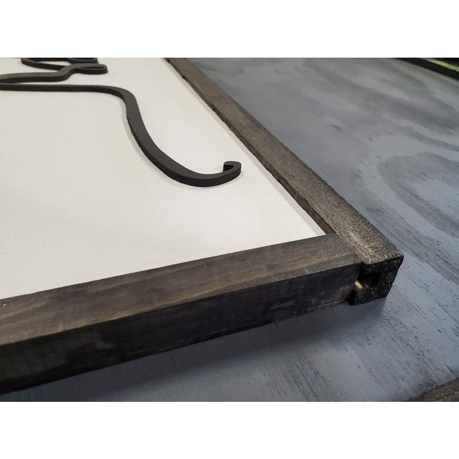 木製ウォールサイン「Gather」立体木製文字 ハンドメイド ファームハウス インテリア_2