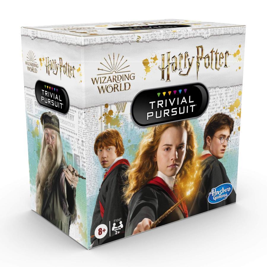 Hasbro Gaming - Trivial Pursuit: Wizarding World Edici〓n Harry Potter, Juego Compacto de Trivia para 2 o m〓s Jugadores, 600 Preguntas de Trivia, deの画像