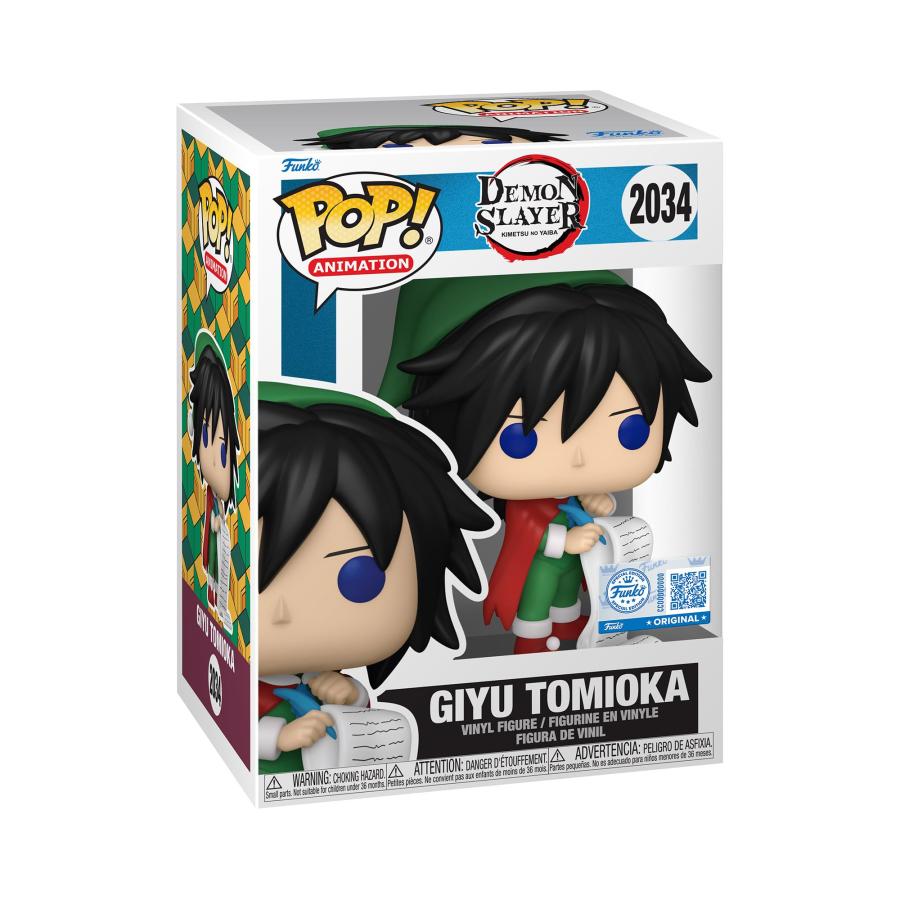Funko Pop アニメ 鬼滅の刃 冨岡義勇 Amazon限定 コレクタービニールフィギュア ギフトアイデア 公式グッズ キッズ 大人のおもちゃ アニメファン コレクター向 ベストインポーター - 通販 - Yahoo ショッピング
