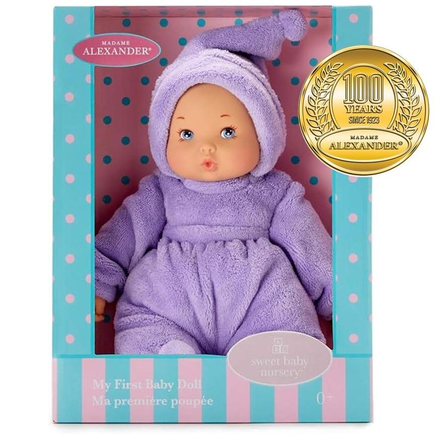 Madame Alexander 12インチ My First Lavender、ライトスキントーン(20298)