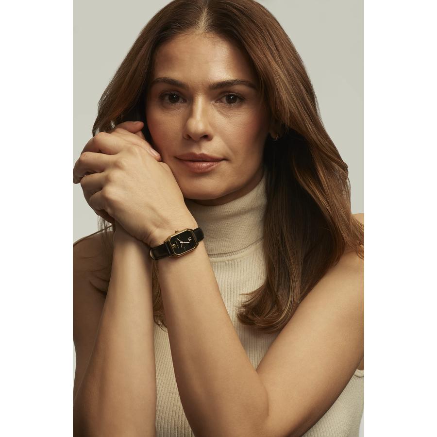 [Anne Klein] ドレスウォッチ AK/3874BKBK クラシック。 レディース ブラックの画像
