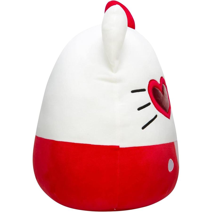 Squishmallows Hello Kitty with Red Glasses 14-Inch Plush - Sanrio Ultrasoft Stuffed Animal Large Plush Toy， Official Kellytoy Plush