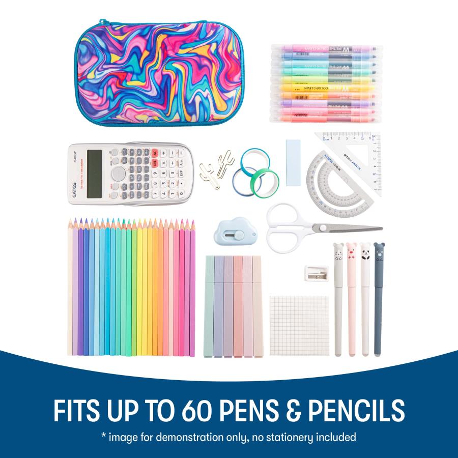 ZIPIT Colorful Pencil Box for Girls | Pencil Case for School | Organizer Pencil Bag | Large Capcity Pencil Pouch_3