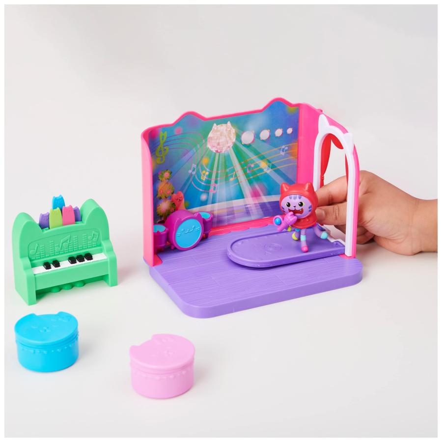 Spin Master ギャビーのドールハウス グルーヴィー音楽室セット フィギュア