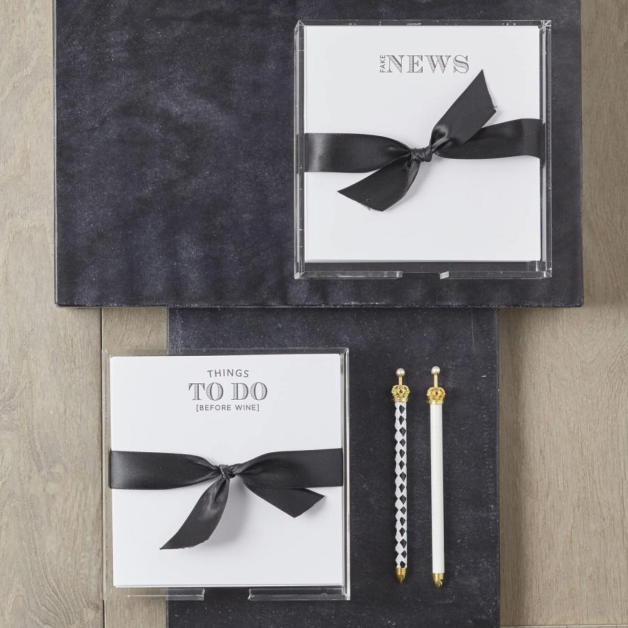 Santa Barbara Design Studio Michael ＆ Co. メモ帳 ホルダー付き 125枚 ワインの前にやるべきこと_5