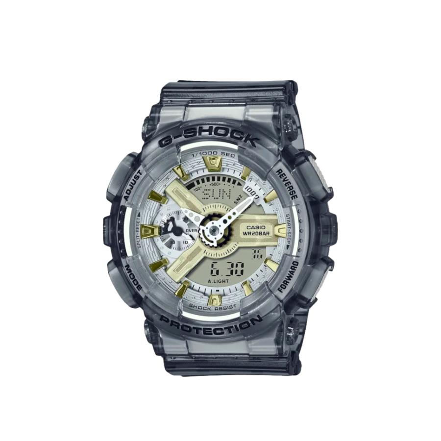 G-Shock GMAS110GS-8A スケルトンウォッチ ゴールド/シルバー