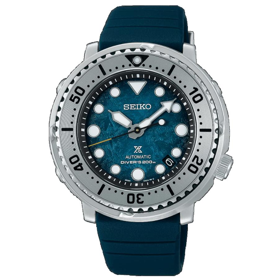 Seiko 自動巻き プロスペックス 南極 マグロ ブルーダイヤル