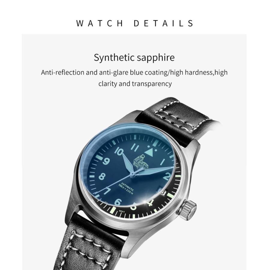 New Mechanical Watch with Japan Automatic Movement NH35A Himars timeの画像