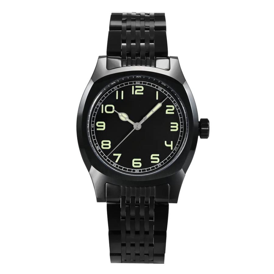San Martin 38mm オリジナルメッキ ブラック ヴィンテージ スポーツ