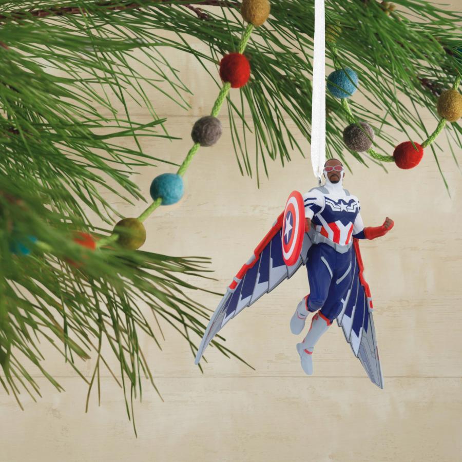 Hallmark マーベル キャプテンアメリカ サム・ウィルソン クリスマス 