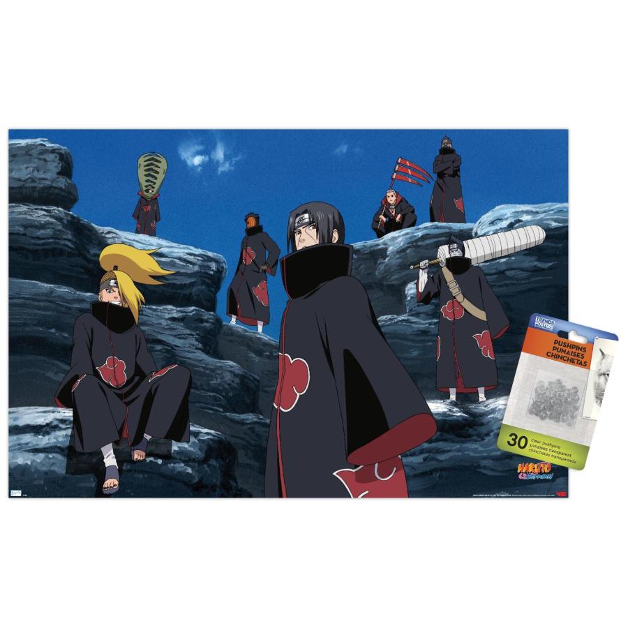 Trends International NARUTO - ナルト疾風伝 暁ウォールポスター