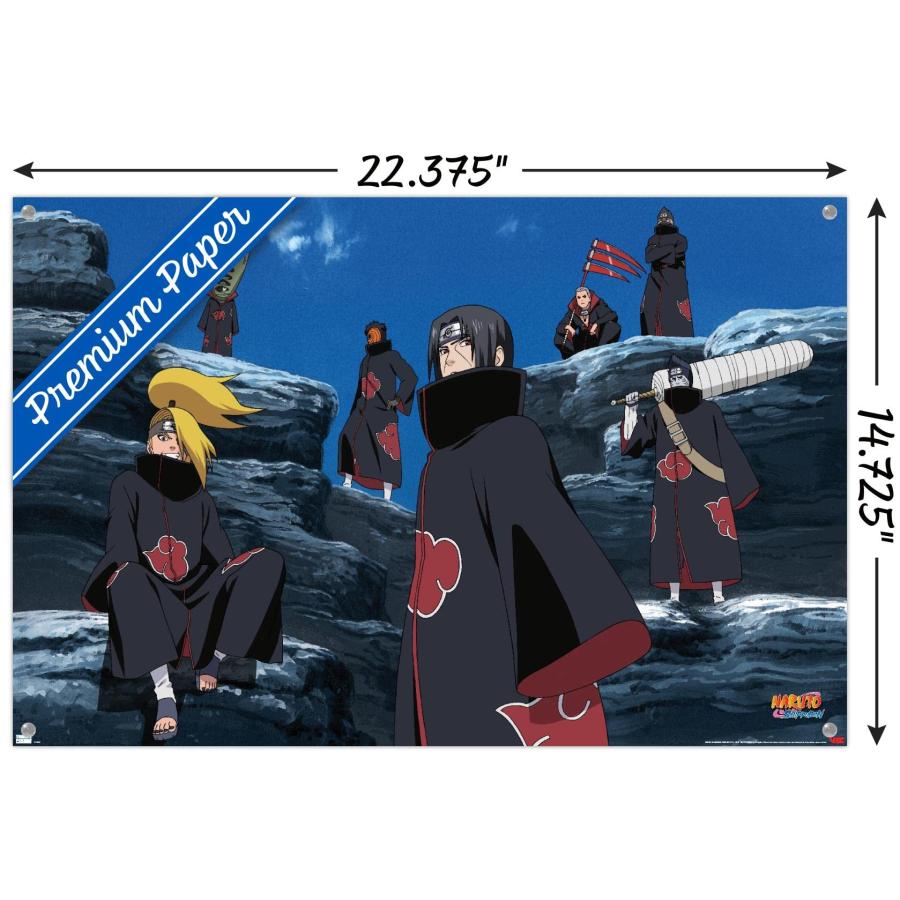 Trends International NARUTO - ナルト疾風伝 暁ウォールポスター