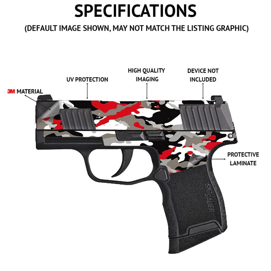 MightySkins Skin Compatible with Smith ＆ Wesson M＆P Bodyguard 380 (Green or No Laser) - Tree Camo | Protective, Durable, and Unique Vinyl Decal wrapの画像