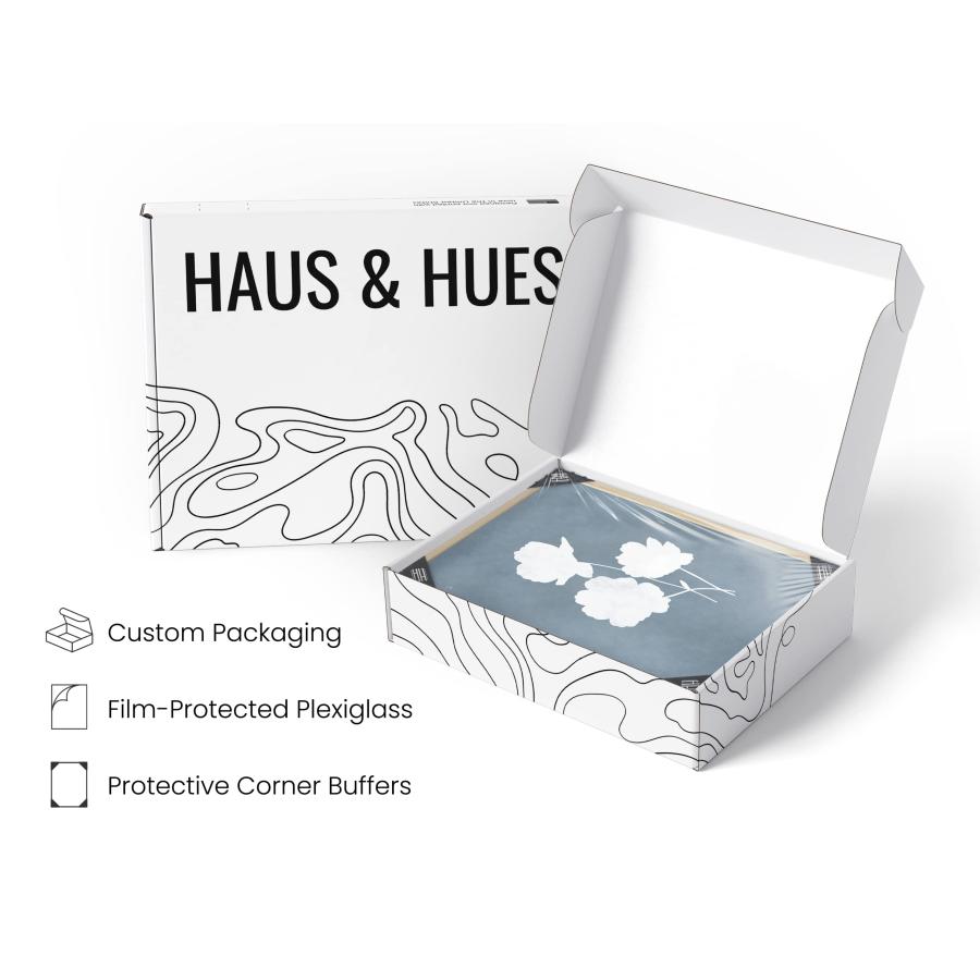 HAUS AND HUES フローラルウォールアート - 4枚セット 植物ポスター 壁用 ヴィンテージボタニカルプリント 部屋用花の絵 美しいヴィンテージアートプリント フラ_2
