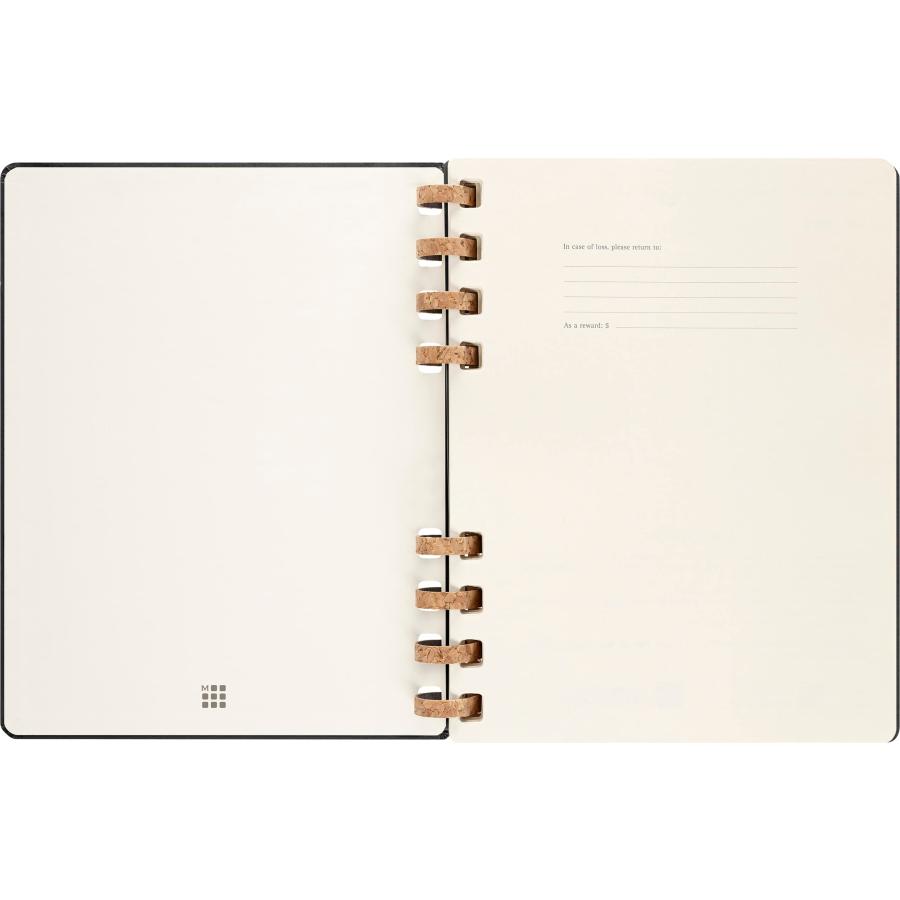 Moleskine 2024 Spiral Academic Planner, 12M, Extra Large, Black, Hard Cover (7.5 x 10)の画像