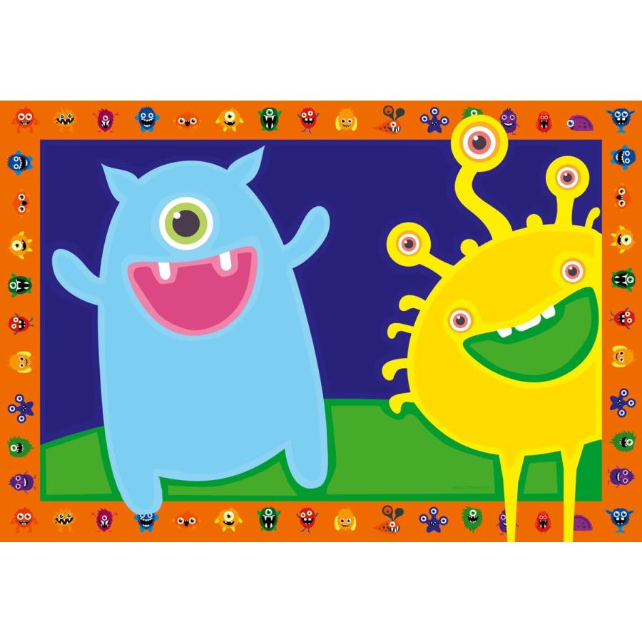 Ravensburger Silly Monsters Paint by Numbersキット 子供用 - 23557